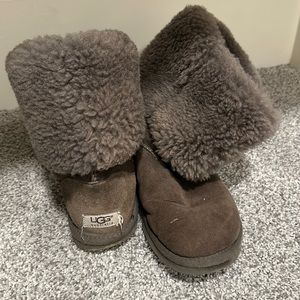 Ugg gray tall boots size 8 - very worn